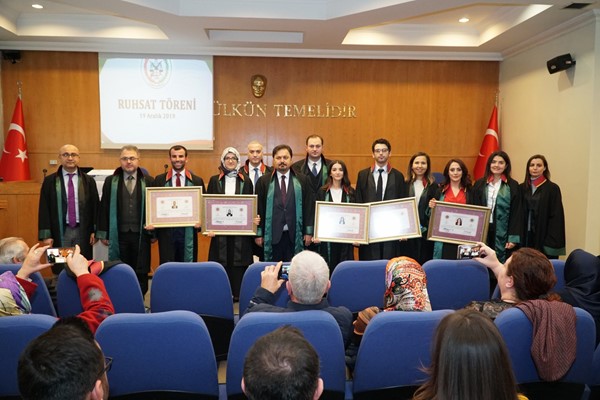 19 Aralık 2019 Ruhsat Töreni