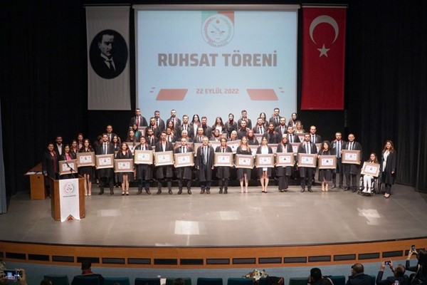 22 Eylül 2022 Ruhsat töreni